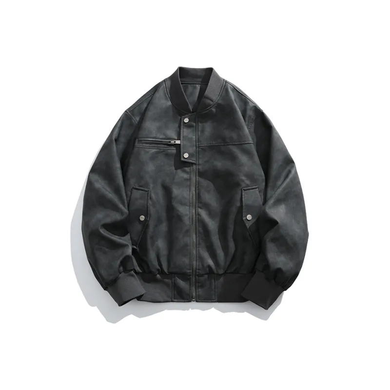KRISTALIA Leather Jacket Unisex-2