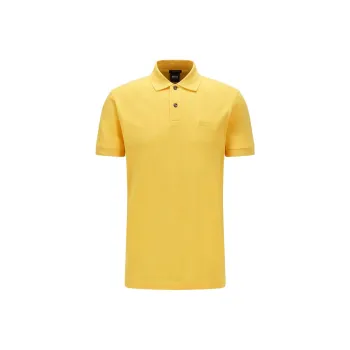 HUGO BOSS Polo Shirt Men's Bright Yellow