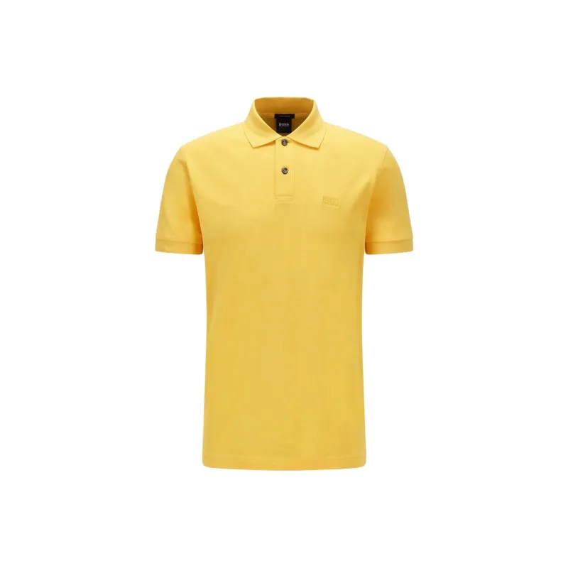 HUGO BOSS Polo Shirt Men's Bright Yellow-0
