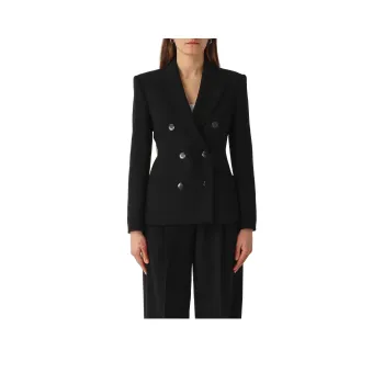 MaxMara Studio Double Breasted Long Sleeved Blazer