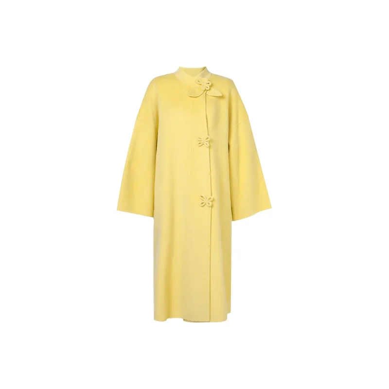 Duffy Fashion Coats Women's Yellow-0