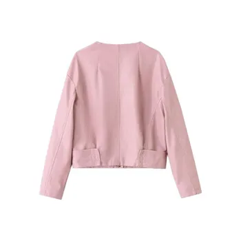 Fele.d Leather Jackets Women's
