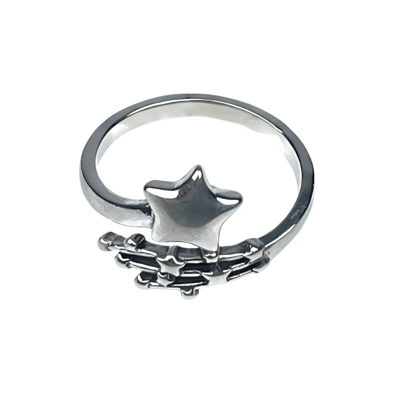 SHIYI N CIFANG 925 Sterling Silver Rings Unisex-2