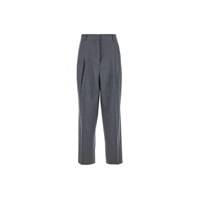 TOTEME Classic Double Pleated Tailored Pants-0