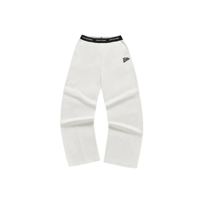 FILA FUSION Casual Pants Women's Cloud White-0