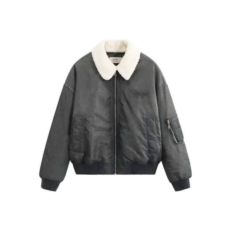 Coca Cola Puffer Jacket Women's Forest Mist-0