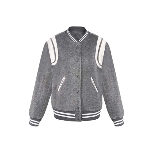 Zonibom Baseball Jacket Women's Gray