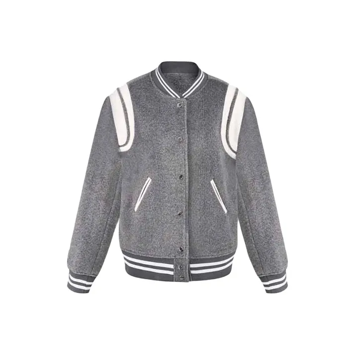 Zonibom Baseball Jacket Women's Gray-0