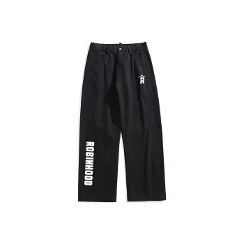 ROBINHOOD Casual Pants Unisex Black