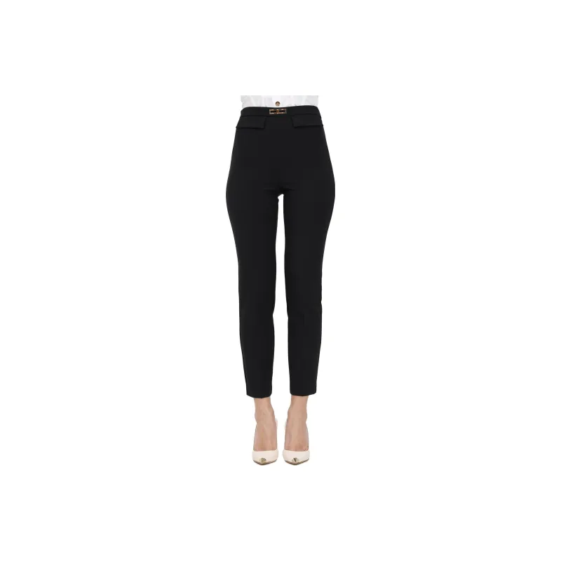 Elisabetta Franchi Casual Pants Women's Black-0