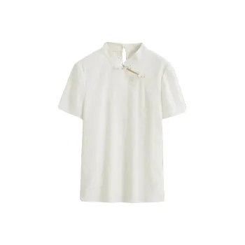 Ning Cai Yuer Shirts Women's Ecru
