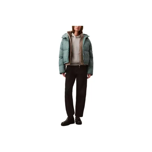 calvin MOB KLEIN Puffer Jacket Women's Green