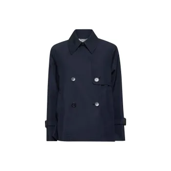 WEEKEND MaxMara Biglia Double Breasted Short Peacoat