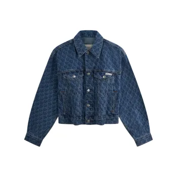 CALVIN KLEIN SS25 Denim Jacket Women's Denim Blue