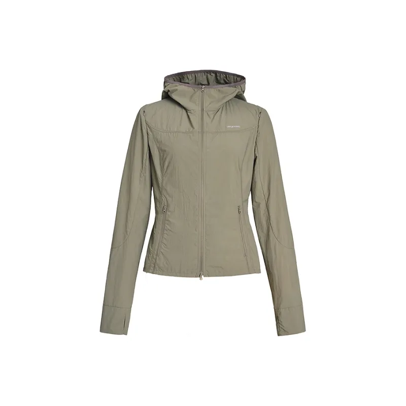 UPON PRO Sun Protection Clothing Women's Stone Gray Green Rock Gray Green-0