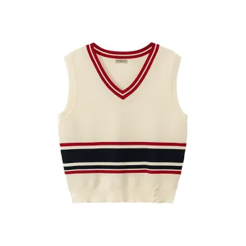 NO ONE ELSE Vests Women's White