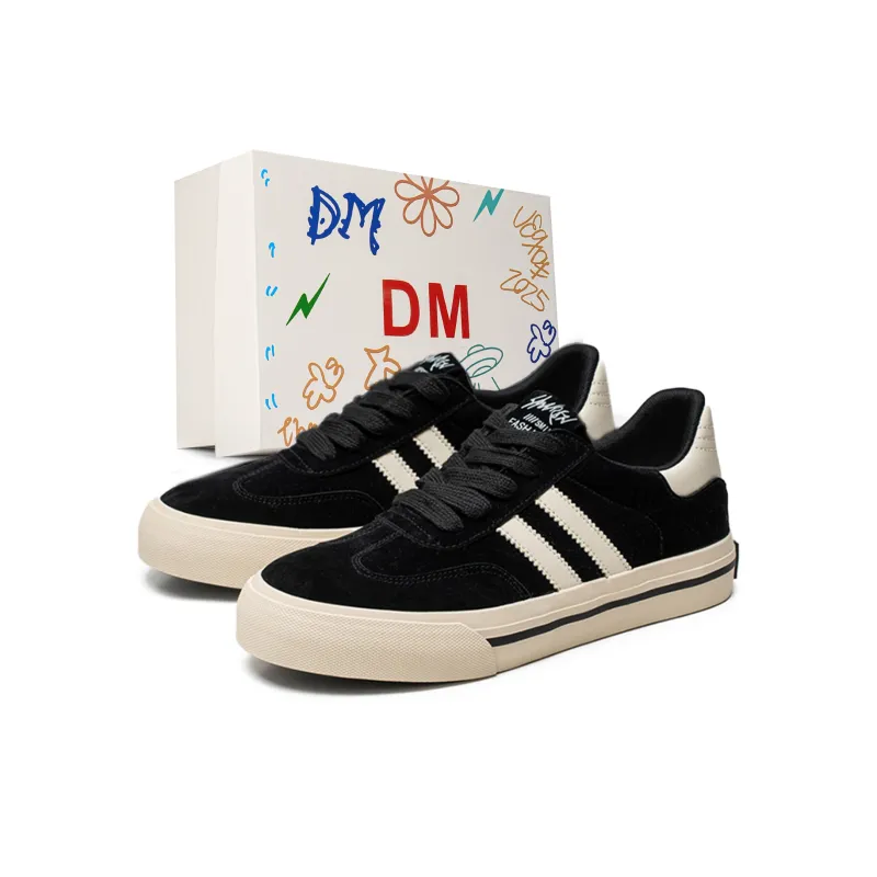 DM Abrasion Resistant Low Top Skateboard Shoes Men's-0
