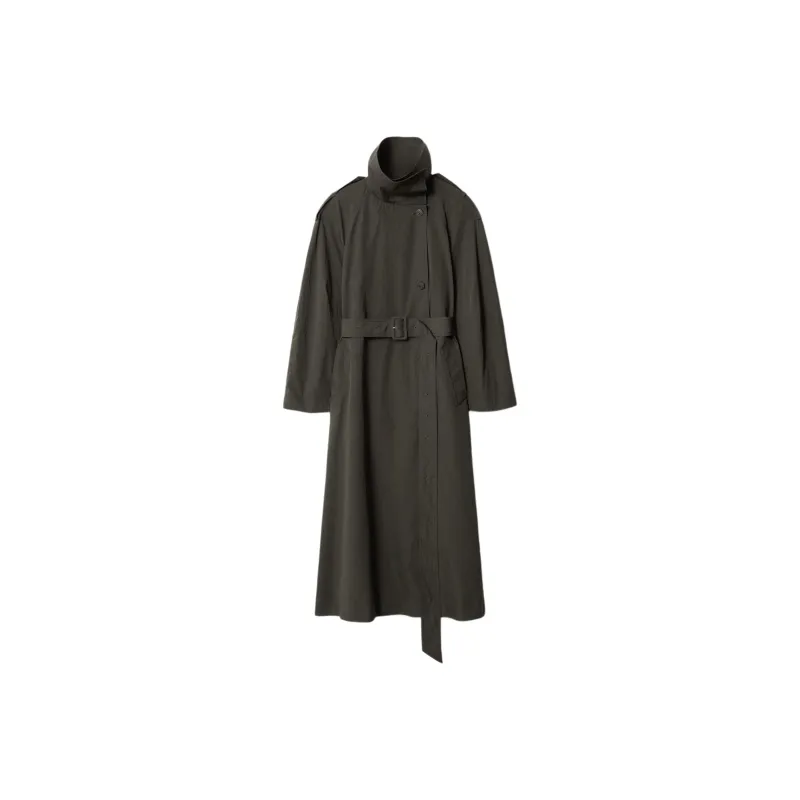 Other Stories Trench Coat Women's Green-0