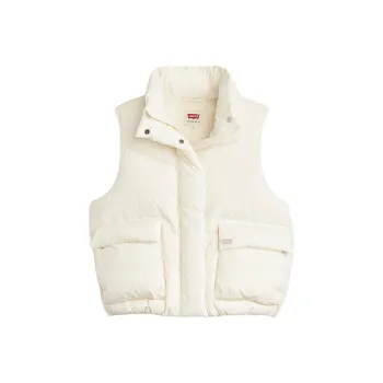 Levis Vests Women's White
