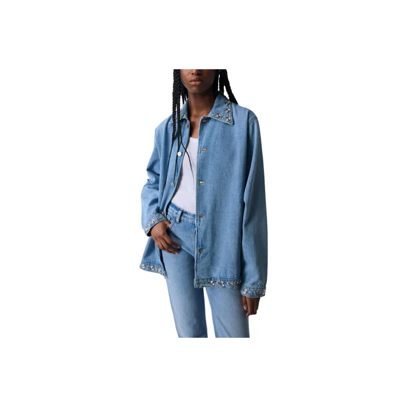 COPERNI Studded Denim Jacket-0