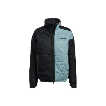 Adidas Puffer Jacket Women's Black/Magic Yellow/Light Gray