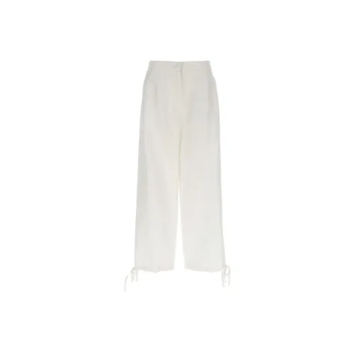 MSGM Elasticated Ankles Wide Leg Trousers