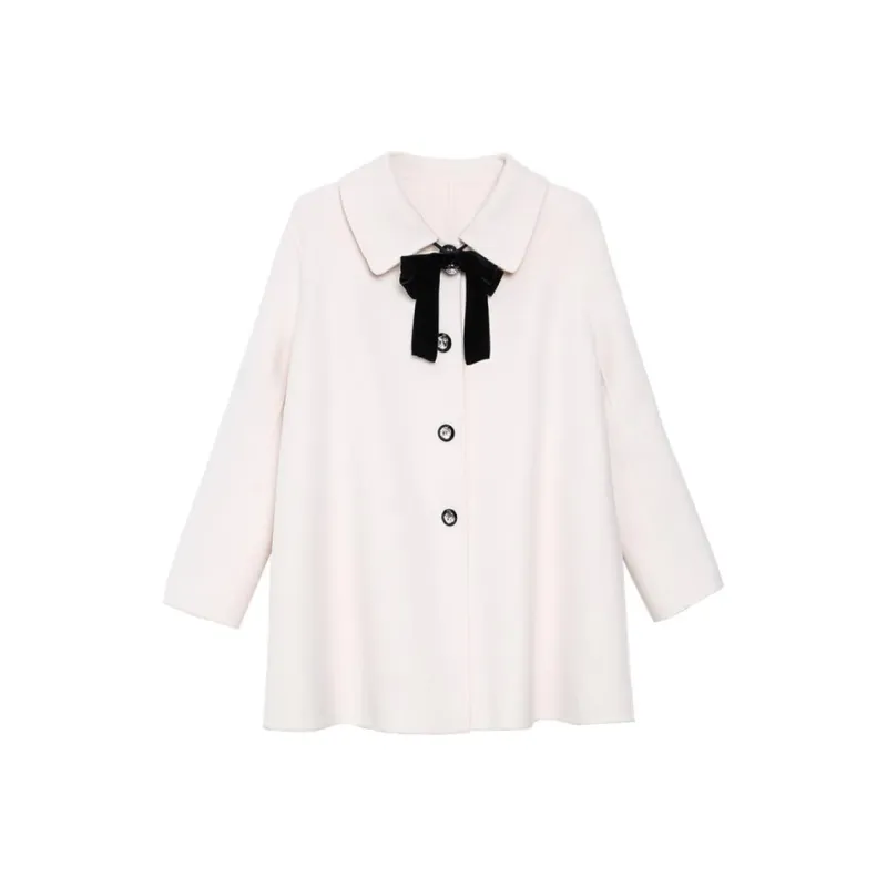 DEAR DEER PUFF Coats Women's White-0