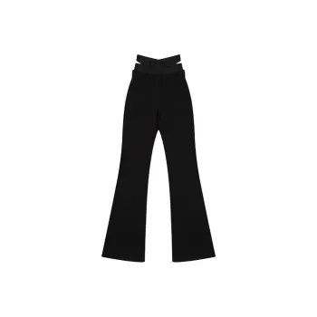 SMFK Compass Mermaid Casual Pants Women's Wilderness Black
