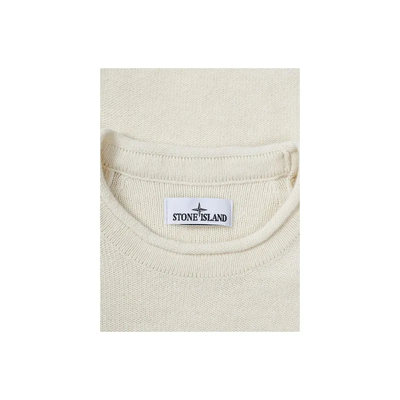 STONE ISLAND Sweater Men's Ecru-4