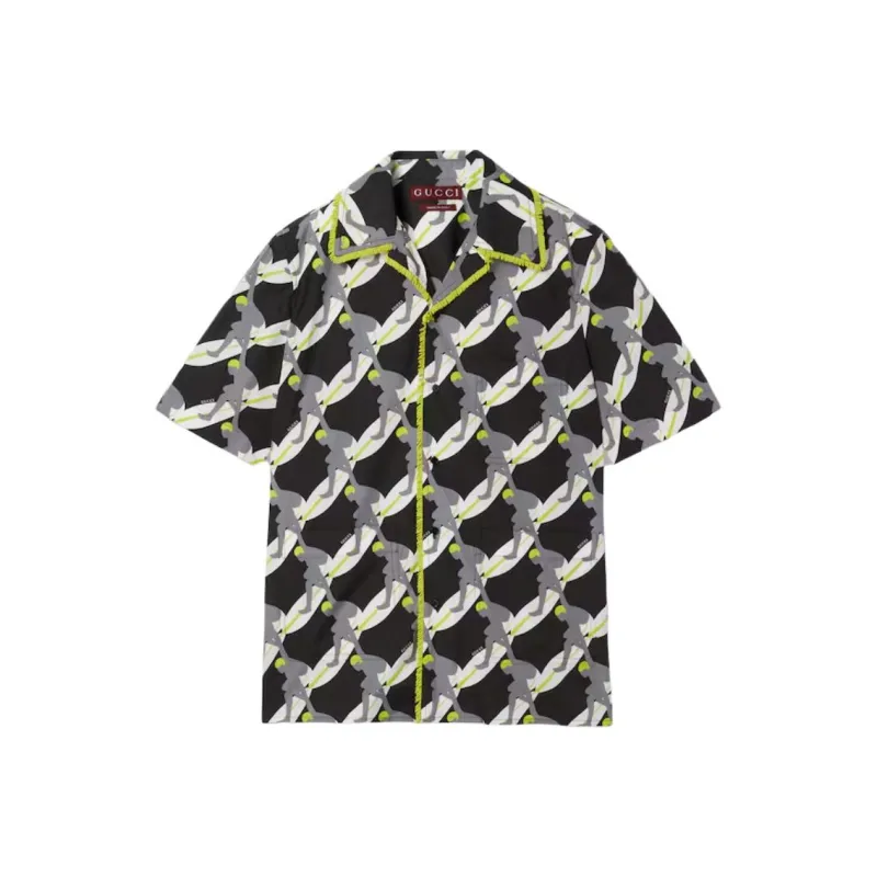 GUCCI Shirts Men Black-0