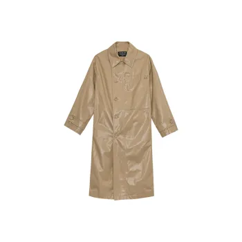 THE SEA LIFE Trench Coat Women's Tea Brown