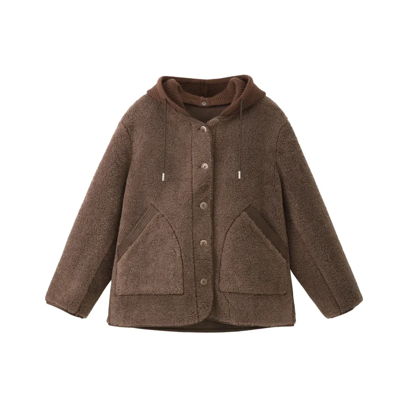 Fstudio Coat Korean Commute Soft And Petite Cropped Women's-2