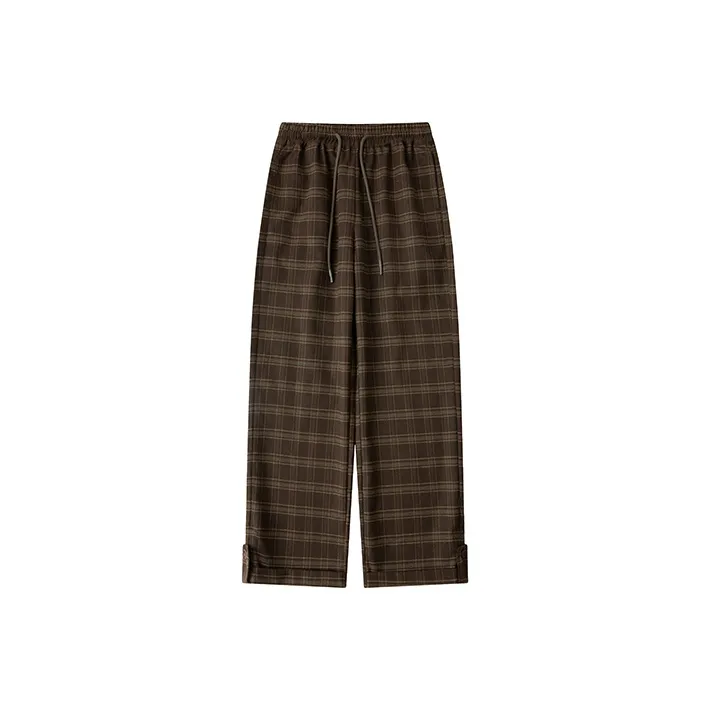 UNRETRO Casual Pants Women's Brown-0