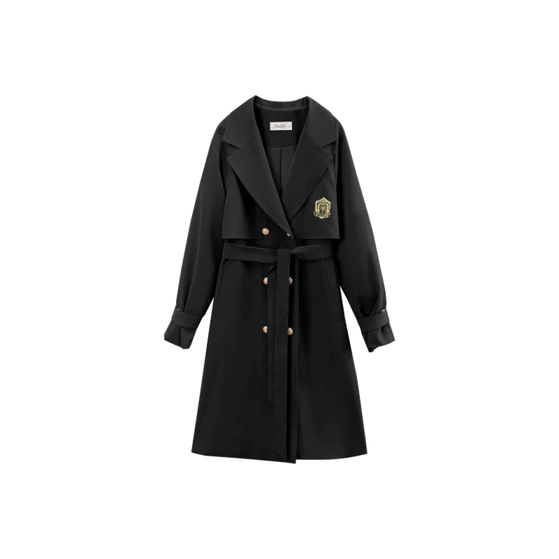A Paradise For Awakening Trench Coat Women's-7