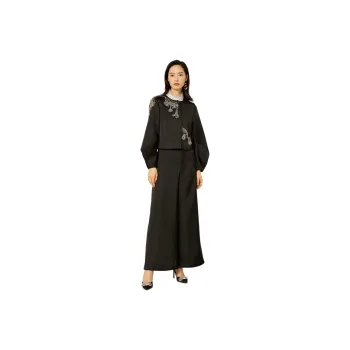 BBLLUUEE Casual Pants Women's Ink Black