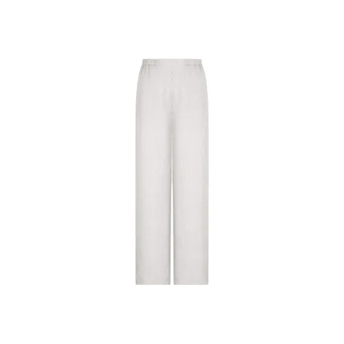 EMPORIO ARMANI Fluid Canneté Elasticated waist Trousers