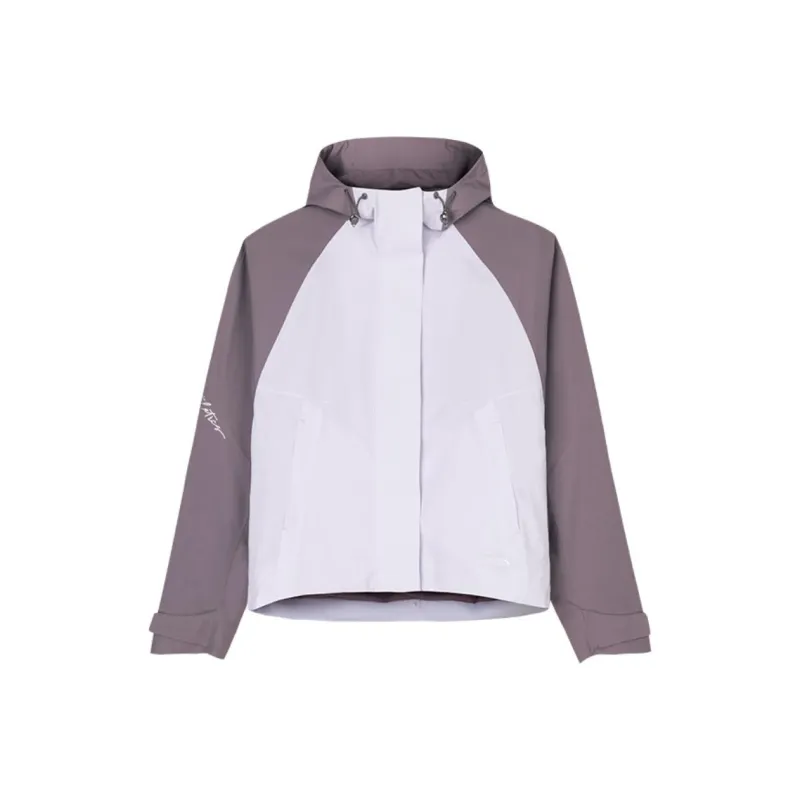 Anta Variety Training Collection Trench Coat Women's Pale Purple/Dusty Purple-0