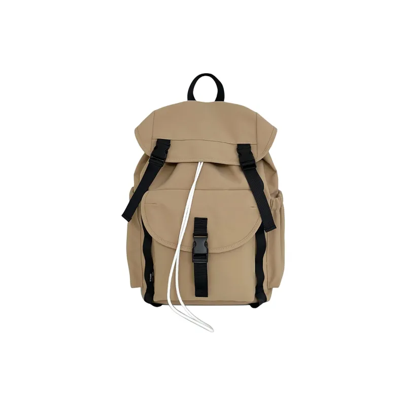 Yalu Nylon Backpack Regular Unisex Green/Khaki/Gray/Black-7