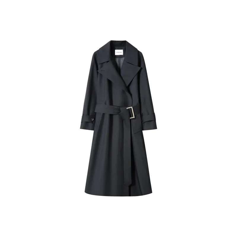 MOSIIMORII Trench Coats Women's-1