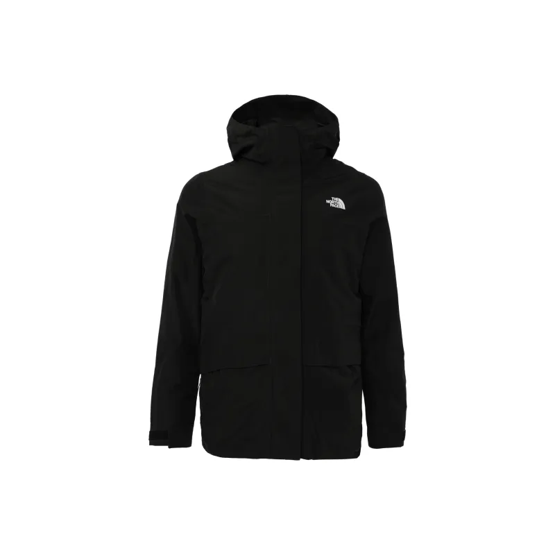 THE NORTH FACE 24 Winter Waterproof, Thermal, And Windproof Windbreaker Jacket Women's Cosmic Black-0