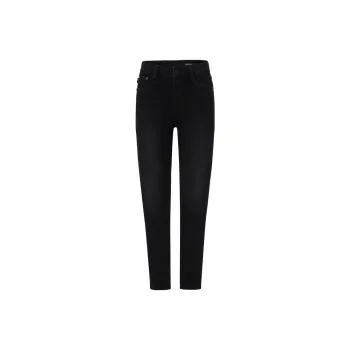 MO&CO Casual Pants Women's Denim Black