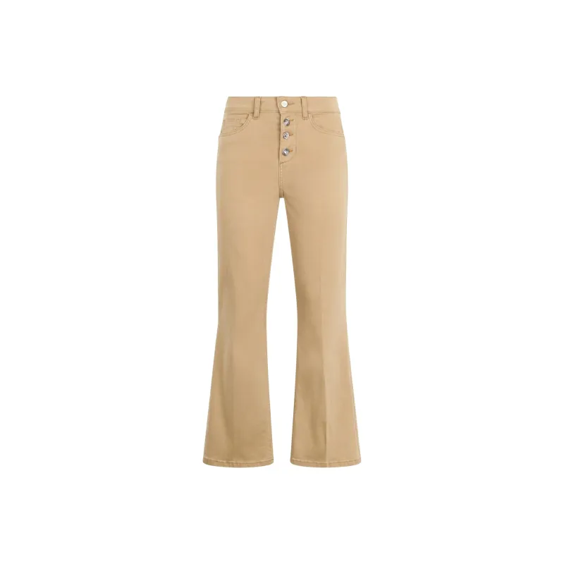 LIU·JO High rise Bootcut Trousers-0