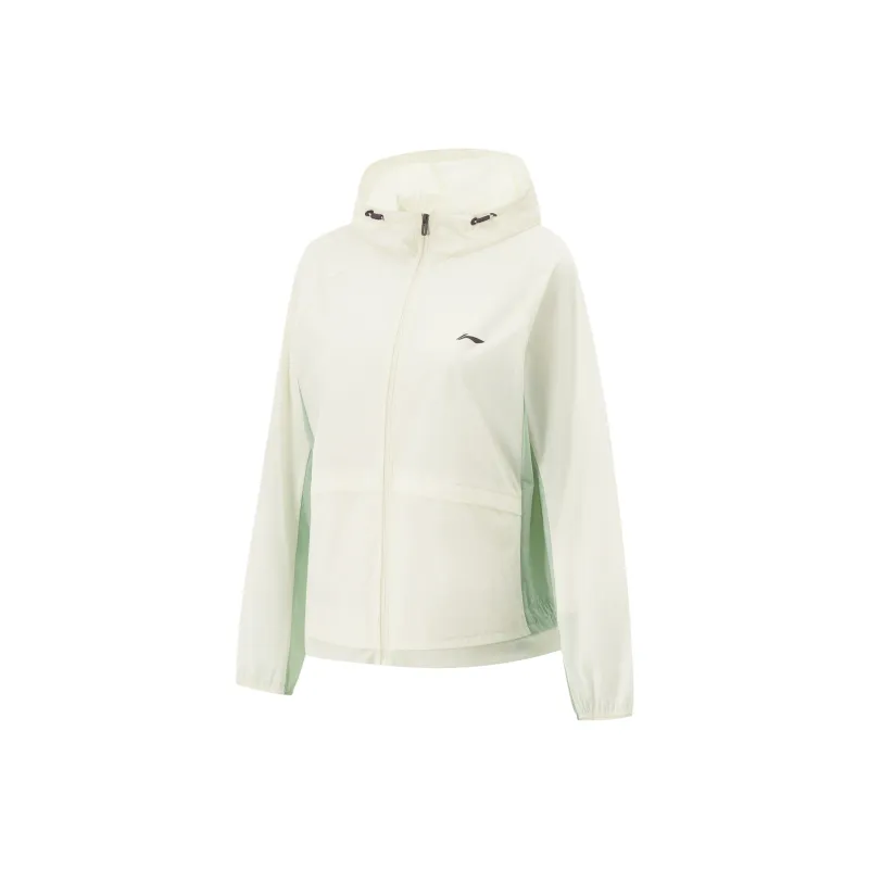 LiNing Fitness Series Sun Protection Clothing Women's Ivory-0