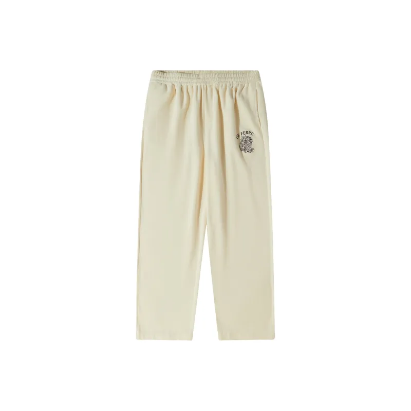 GF Ferré Casual Pants Women's Ecru-0