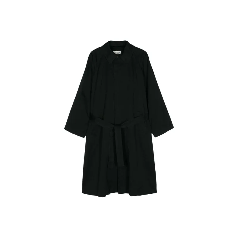 MM6 Maison Margiela Trench Coat Women's Black-0