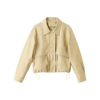 Yi Mengyuan Leather Jacket Women's