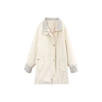 A Paradise For Awakening Trench Coat Women's