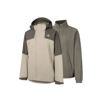 Anta The Crust Of The Earth Windbreaker Jacket Women's Deep Green/Nude Khaki