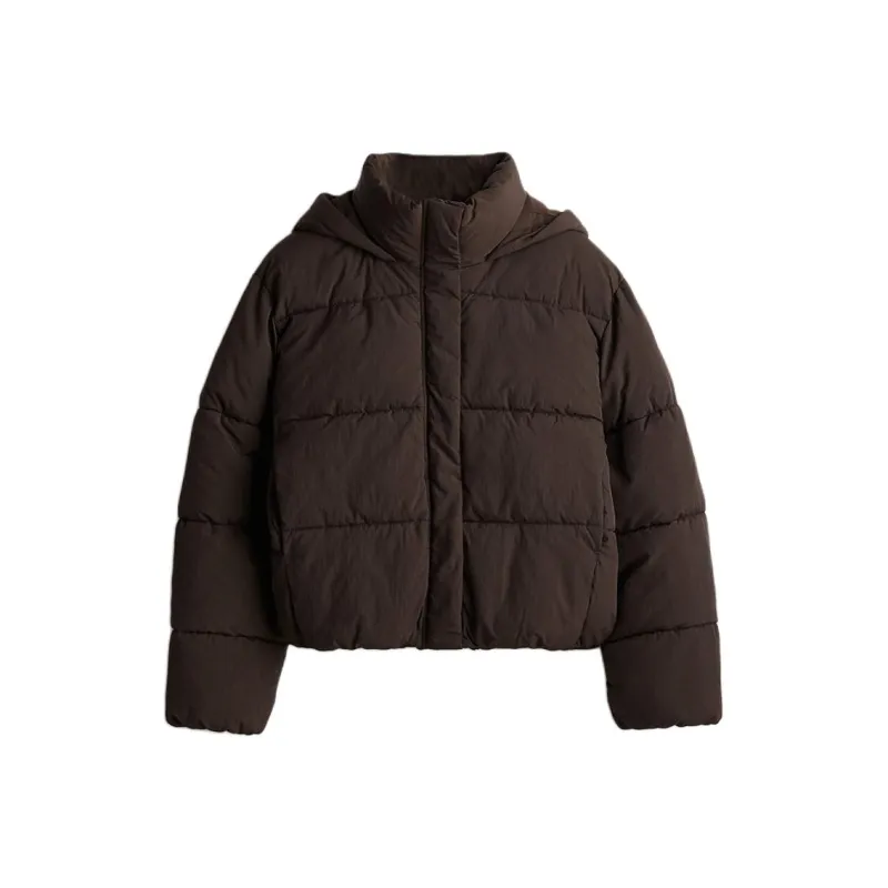 H&M Puffer Jacket Women's Brown-0