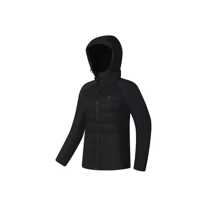 FILA Fitness Down Jacket Women's Pitch Black-0